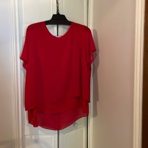 Michael Kors chiffon layered top